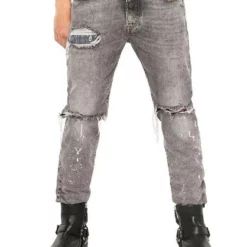 Diesel Ankle-Jeans Knöchellang Destroyed - Mharky 089AT W32