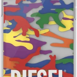 Diesel Smartphone-Hülle »Clear Case Pride Camo für iPhone XR« iPhone XR