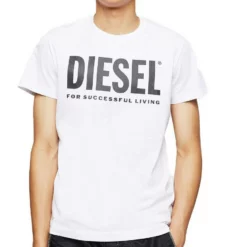 Diesel T-Shirt »Unisex T-Shirt - T-Diego, Logo, Rundhals« Grau, Schwarz, Weiß -Diesel Verkäufe 0177bf9e 20d6 54b6 ac7d 2ea35e2a1270