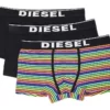 Diesel Boxer »Herren Boxershorts 3 PACK - Damienthreepack,« Schwarz#ft5_slash#Multicolor, Grün#ft5_slash#Orange#ft5_slash#Multicolor