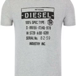 Diesel T-Shirt »Regular Fit Rundhals T-DIEGO-S1 Grau« -Diesel Verkäufe 1239b58e 4965 512a a553 05657cbf121c