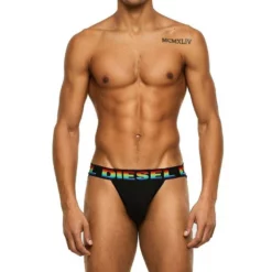 Diesel Tanga »Herren Jockstrap 3 Pack - UMBR-Jockythreepack,« Hellblau#ft5_slash#Dunkelblau#ft5_slash#Schwarz, Schwarz, Blau#ft5_slash#Pink#ft5_slash#Schwarz -Diesel Verkäufe 1e974b11 4585 5d8a 8b95 974fe1d020e4