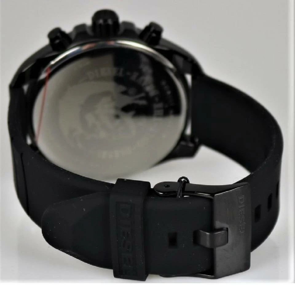 Diesel Quarzuhr »Herren Armbanduhr DZ4507 MS9 schwarz, Chronograph, Silikonarmband« 2 Diesel Quarzuhr »Herren Armbanduhr DZ4507 MS9 schwarz, Chronograph, Silikonarmband« – Bild 2