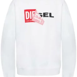 Diesel Sweatshirt »Oversize Pullover S-SAMY Weiß«