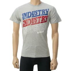 Diesel T-Shirt »Industry« Blau, Grau, Dunkelblau -Diesel Verkäufe 397f2dc8 5123 4224 8761 eb40d4fa0bf0