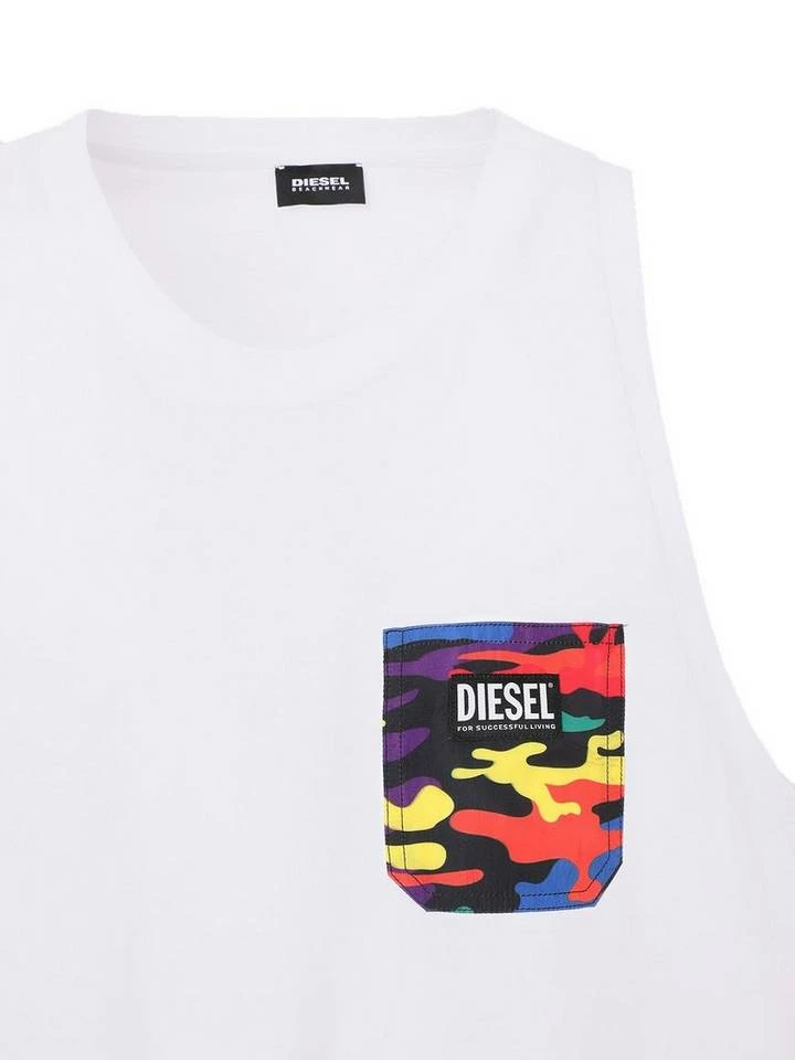 Diesel T-Shirt »Herren Tank Top- Pride Kollektion, Rundhals,« Weiß, Schwarz 3 Diesel T-Shirt »Herren Tank Top- Pride Kollektion, Rundhals,« Weiß, Schwarz – Bild 3