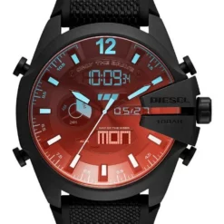 Diesel Quarzuhr »Mega Chief Schwarz«