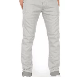 Diesel Tapered-fit-Jeans Herren Regular Tapered Fit Jogg Jeans Stretch Hose Hell Grau Krooley-NE R468T