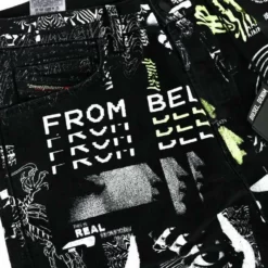 Diesel Tapered-fit-Jeans Tiefer Schritt - D-Vider-SP3 009BC - W32 -Diesel Verkäufe 5abc7fc7 81cf 5fd6 98a7 5f30ae51ab46