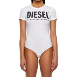 Diesel Body »Damen Body - Kurzarm, Rundhals, Cotton Jersey,« Weiß, Rosa, Schwarz -Diesel Verkäufe 63e042de 6d9d 5538 a650 e383dd14a75a
