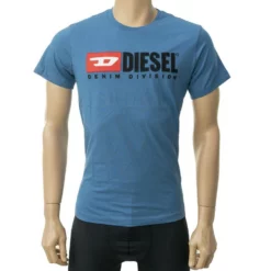 Diesel T-Shirt »T-DIEGO-DIVISION« Blau, Grau -Diesel Verkäufe 6fba480c c9e5 487e b4b9 c58b53fda7db