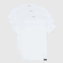 Diesel T-Shirt »Michael V-Neck« (3-tlg., 3er-Pack) Weiß, Schwarz, Schwarz, Schwarz#ft5_slash#weiß#ft5_slash#grau