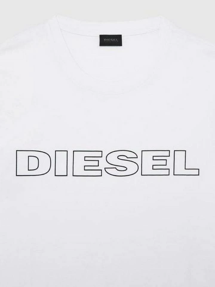 Diesel T-Shirt »Jake R-Neck« (1-tlg) Weiß, Blau, Schwarz 3 Diesel T-Shirt »Jake R-Neck« (1-tlg) Weiß, Blau, Schwarz – Bild 3