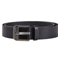 Diesel Ledergürtel mit Logo-Gravur Schwarz, Offblack, Dunkelbraun -Diesel Verkäufe 7fffdaab acd9 55cd aa32 6a5bf4ed4da7