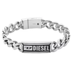 Diesel Edelstahlarmband »DX1243040«, mit Achat