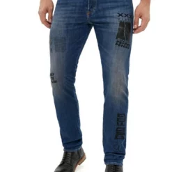 Diesel Slim-fit-Jeans Regular Slim Stretch Hose - Buster 087AW - W32 L32