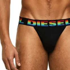 Diesel Tanga »Herren Jockstrap 3 Pack - UMBR-Jockythreepack,« Hellblau#ft5_slash#Dunkelblau#ft5_slash#Schwarz, Schwarz, Blau#ft5_slash#Pink#ft5_slash#Schwarz -Diesel Verkäufe a9f1b0af 5264 5bc6 adc4 42bf60a5246d