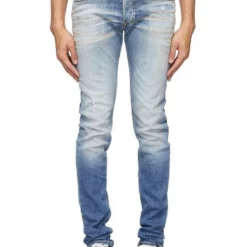 Diesel Skinny-fit-Jeans Stretch Hose Hell Blau - Sleenker X 009AF - W32 L32