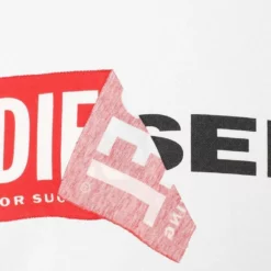 Diesel Hoodie »Oversize Kapuzen Pullover S-ALBY Weiß« -Diesel Verkäufe b3f72771 75b5 53bc a633 dff4932c632d