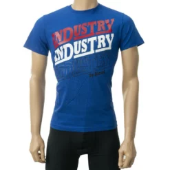 Diesel T-Shirt »Industry« Blau, Grau, Dunkelblau
