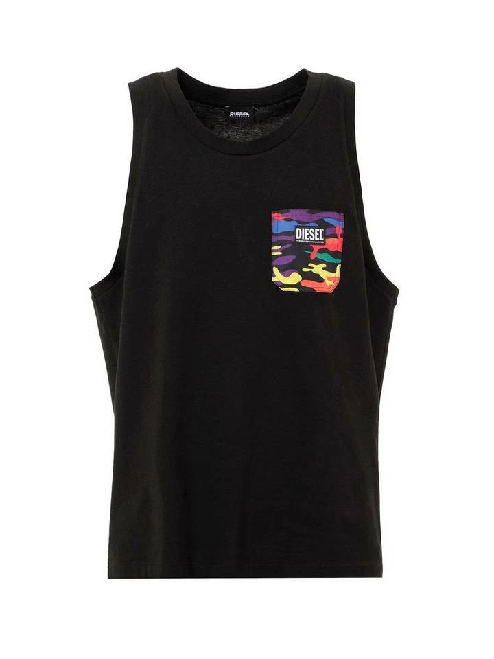 Diesel T-Shirt »Herren Tank Top- Pride Kollektion, Rundhals,« Weiß, Schwarz 6 Diesel T-Shirt »Herren Tank Top- Pride Kollektion, Rundhals,« Weiß, Schwarz – Bild 6