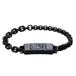 Diesel Armband »Steel, DX1326001«, mit Labradorit