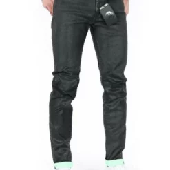 Diesel Slim-fit-Jeans Schwarz Beschichtet Knöchellang - D-Strukt 009DU W32