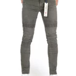 Diesel Skinny-fit-Jeans Biker Look Jogg Jeans Hose, Bakari-NE Grau