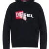 Diesel Hoodie »Oversize Kapuzenpullover S-ALBY Schwarz«