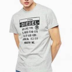 Diesel T-Shirt »Regular Fit Rundhals T-DIEGO-S1 Grau« -Diesel Verkäufe c8ec509b 502a 57dc 8e23 ef1fad15c176