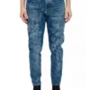 Diesel Tapered-fit-Jeans Tiefer Schritt - D-Vider 0079D W32 L32