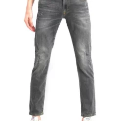 Diesel Slim-fit-Jeans Herren Stretch Hose Hell Grau Thavar XP R3L90 - W38 L30