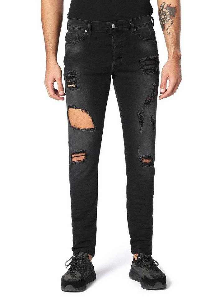 Diesel Slim-fit-Jeans Herren Röhren Stretch Hose - Tepphar RC4PP 1 Diesel Slim-fit-Jeans Herren Röhren Stretch Hose - Tepphar RC4PP
