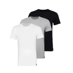 Diesel T-Shirt »Randal R-Neck« (3-tlg., 3er-Pack) Schwarz#ft5_slash#grau#ft5_slash#weiß, Schwarz, Weiß, Schwarz#ft5_slash#weiß#ft5_slash#blau