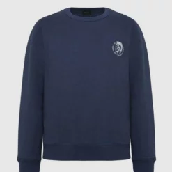 Diesel Sweatshirt »Willy Rundhals Logo« (1-tlg) Schwarz, Grau, Blau