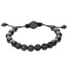 Diesel Armband »BEADS, DX1268001«, mit Kugeln aus Agate und Hämatit