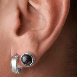 Diesel Ohrring-Set »Ohrringset: Single-Creole und Single-Ohrstecker, Earring, DX1324040« (Set, 2-tlg), mit Perlmutt -Diesel Verkäufe f8408d14 754f 5146 8c41 95ff1a51260d