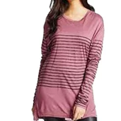 Diesel Rundhalsshirt »DIESEL Frühlings-Shirt leichtes Damen Langarm-Shirt Freizeit-Shirt mit Streifenmuster Fuchsia« -Diesel Verkäufe fbd20926 c857 5a7e b26e 3260e7569d83